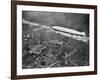 The Airship 'Graf Zepplin' over London, August 1931-null-Framed Giclee Print