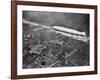 The Airship 'Graf Zepplin' over London, August 1931-null-Framed Giclee Print