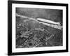 The Airship 'Graf Zepplin' over London, August 1931-null-Framed Giclee Print