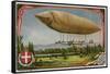 The Airship 'Italia'-null-Framed Stretched Canvas