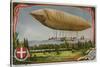 The Airship 'Italia'-null-Stretched Canvas