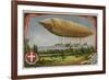 The Airship 'Italia'-null-Framed Giclee Print