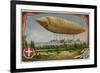 The Airship 'Italia'-null-Framed Giclee Print