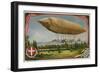 The Airship 'Italia'-null-Framed Giclee Print