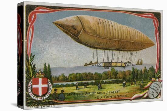 The Airship 'Italia'-null-Stretched Canvas