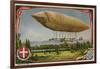 The Airship 'Italia'-null-Framed Giclee Print