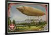 The Airship 'Italia'-null-Framed Giclee Print