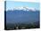 The Ajusco Mountain is Seen Behind Mexico City-null-Stretched Canvas