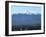 The Ajusco Mountain is Seen Behind Mexico City-null-Framed Premium Photographic Print