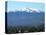 The Ajusco Mountain is Seen Behind Mexico City-null-Stretched Canvas