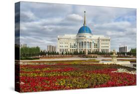 The Ak Orda Presidential Palace, Astana, Kazakhstan-Keren Su-Stretched Canvas