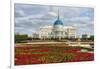 The Ak Orda Presidential Palace, Astana, Kazakhstan-Keren Su-Framed Photographic Print