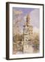 The Akalis Tower at Amritsar, India-William Carpenter-Framed Giclee Print