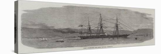 The Alabama at Port Royal, Jamaica-Edwin Weedon-Stretched Canvas