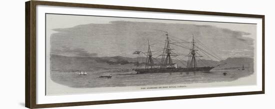 The Alabama at Port Royal, Jamaica-Edwin Weedon-Framed Giclee Print