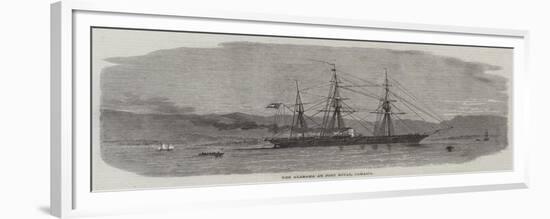 The Alabama at Port Royal, Jamaica-Edwin Weedon-Framed Giclee Print