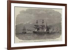 The Alabama Destroying the Texan Star-Edwin Weedon-Framed Giclee Print