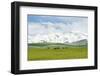 The Alaj valley with the Transalai mountains in the background. The Pamir Mountains.-Martin Zwick-Framed Photographic Print