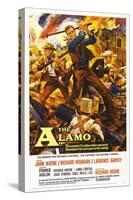 The Alamo, 1960, Directed by John Wayne-null-Stretched Canvas