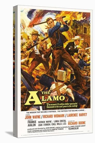 The Alamo, 1960, Directed by John Wayne-null-Stretched Canvas