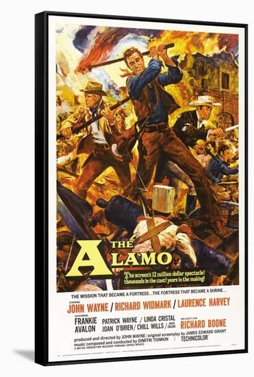 The Alamo, 1960, Directed by John Wayne-null-Framed Stretched Canvas