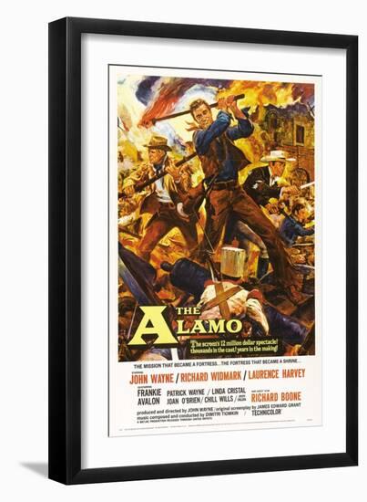 The Alamo, 1960, Directed by John Wayne-null-Framed Premium Giclee Print