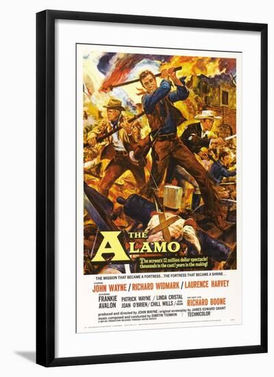 The Alamo, 1960, Directed by John Wayne-null-Framed Giclee Print