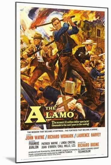 The Alamo, 1960, Directed by John Wayne-null-Mounted Giclee Print