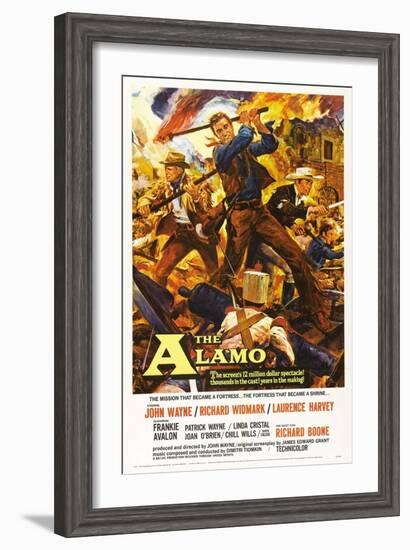 The Alamo, 1960, Directed by John Wayne-null-Framed Giclee Print