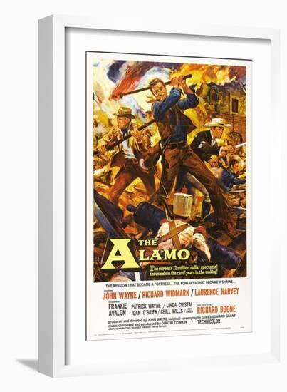 The Alamo, 1960, Directed by John Wayne-null-Framed Giclee Print