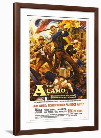 The Alamo, 1960, Directed by John Wayne-null-Framed Giclee Print