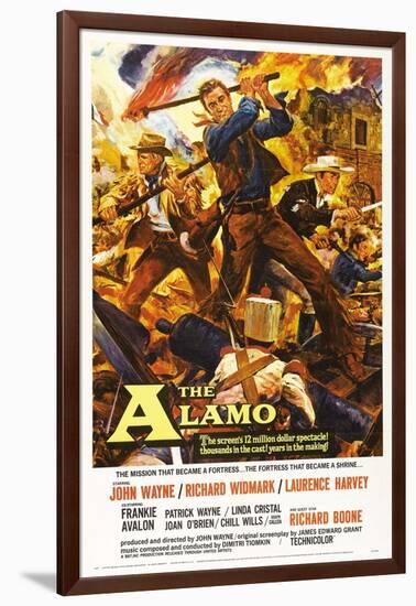 The Alamo, 1960, Directed by John Wayne-null-Framed Giclee Print