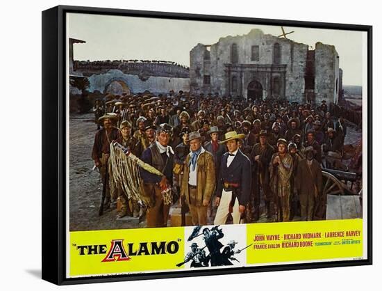 The Alamo, 1960-null-Framed Stretched Canvas