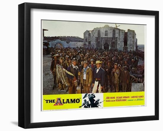 The Alamo, 1960-null-Framed Art Print