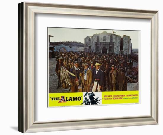 The Alamo, 1960-null-Framed Art Print