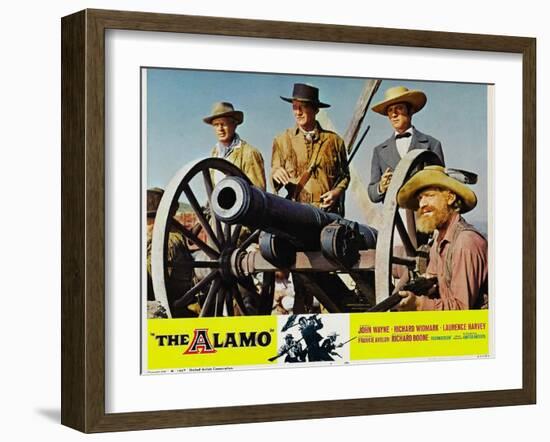 The Alamo, 1960-null-Framed Art Print