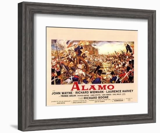 The Alamo, 1960-null-Framed Art Print