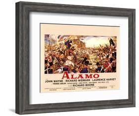 The Alamo, 1960-null-Framed Art Print