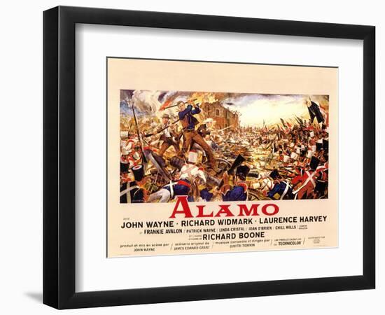 The Alamo, 1960-null-Framed Art Print