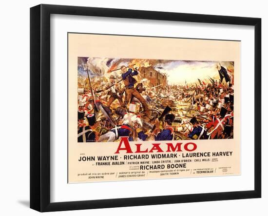 The Alamo, 1960-null-Framed Art Print