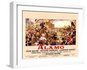 The Alamo, 1960-null-Framed Art Print