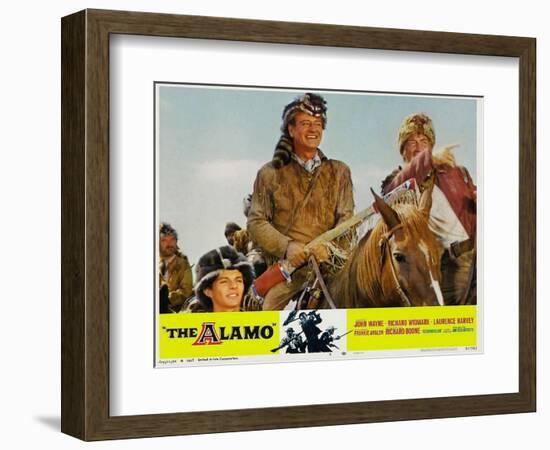 The Alamo, 1960-null-Framed Art Print