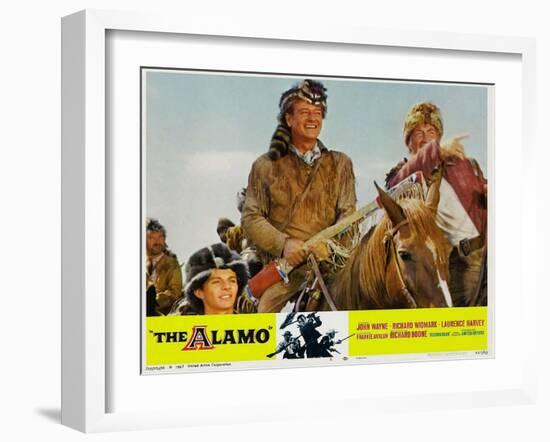 The Alamo, 1960-null-Framed Art Print