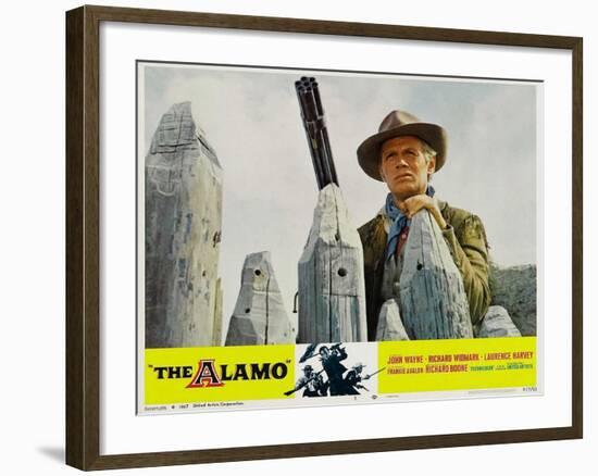 The Alamo, 1960-null-Framed Art Print