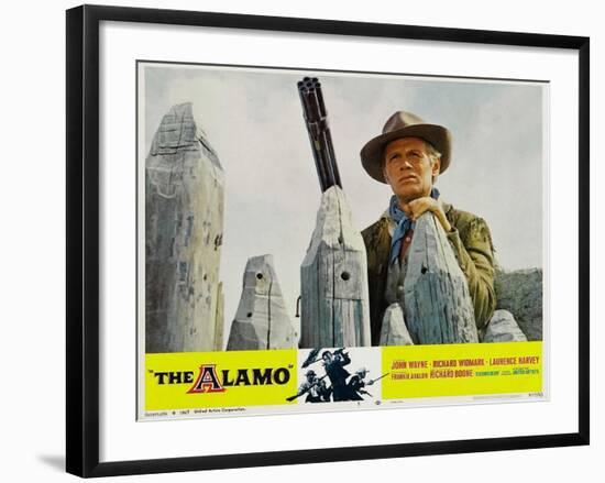 The Alamo, 1960-null-Framed Art Print