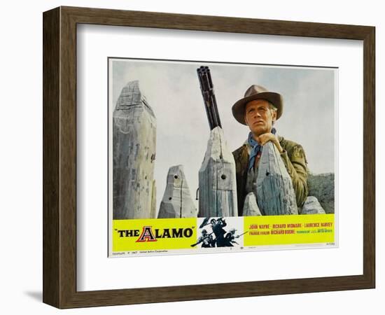 The Alamo, 1960-null-Framed Art Print