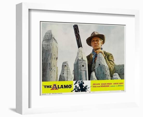 The Alamo, 1960-null-Framed Art Print