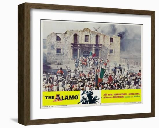 The Alamo, 1960-null-Framed Art Print