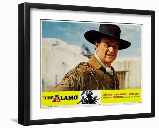 The Alamo, 1960-null-Framed Art Print