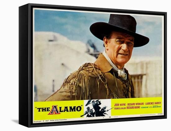 The Alamo, 1960-null-Framed Stretched Canvas